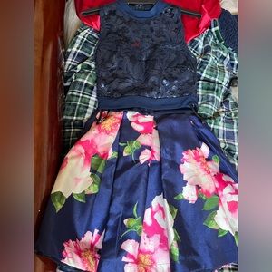 2 Piece semi formal dress!
